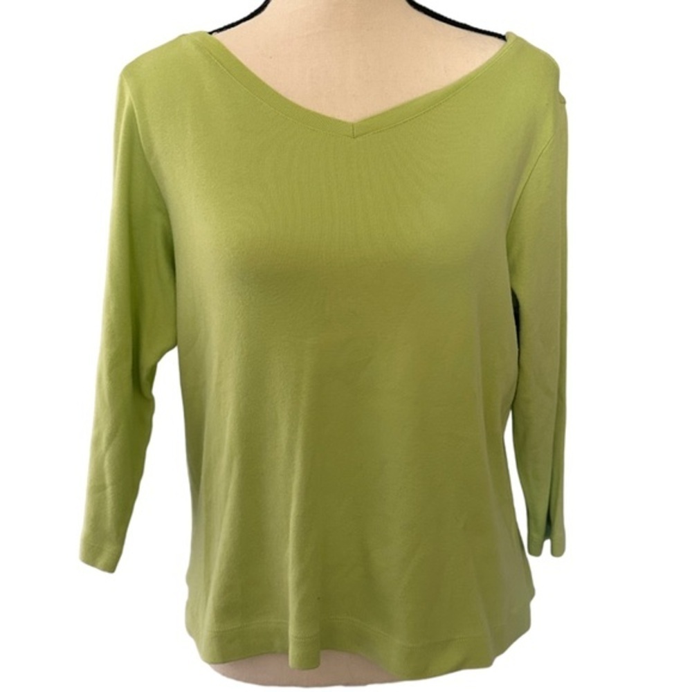 Talbots size M green sweatshirt